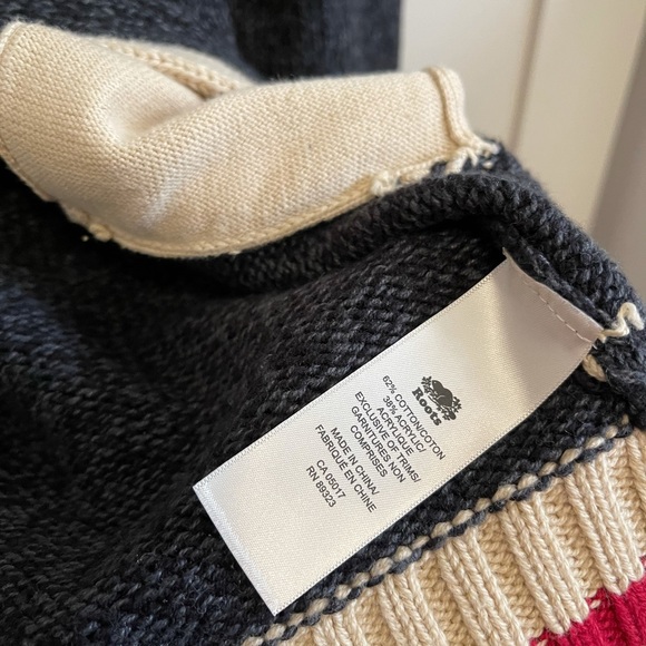 Roots Kids Cabin Shawl Sweater XL - Picture 5 of 5